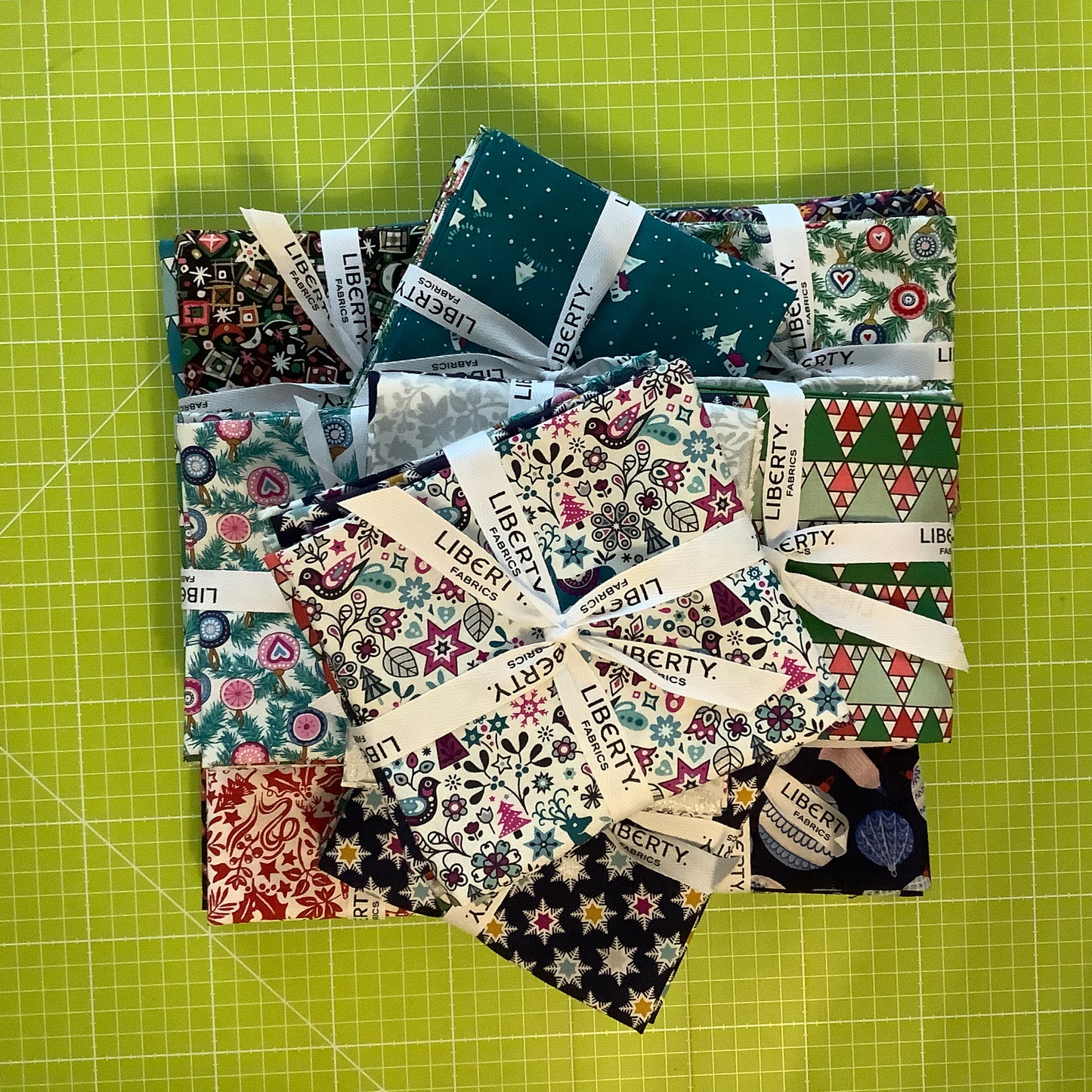 Liberty Christmas Fat Quarter Bundle