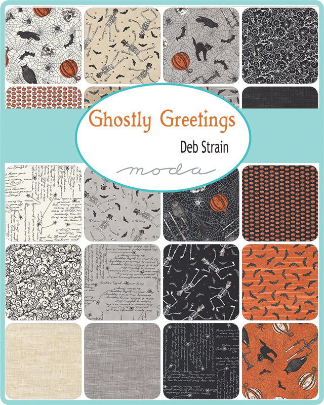 Moda Charm Pack - Ghostly Greetings