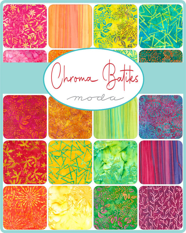 Moda Layer Cake - Chroma Batiks