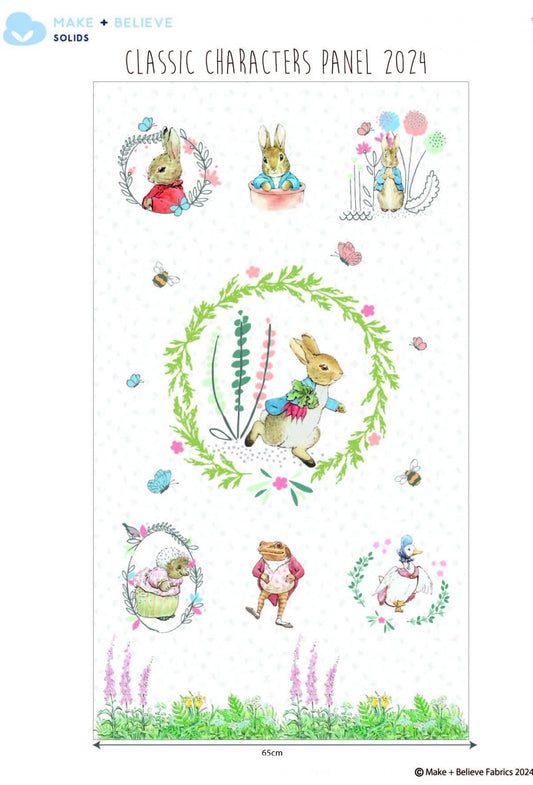 Peter Rabbit - Classic - Cotton Panel