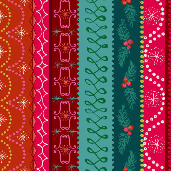 Candy Cane - Christmas Festive Stripe