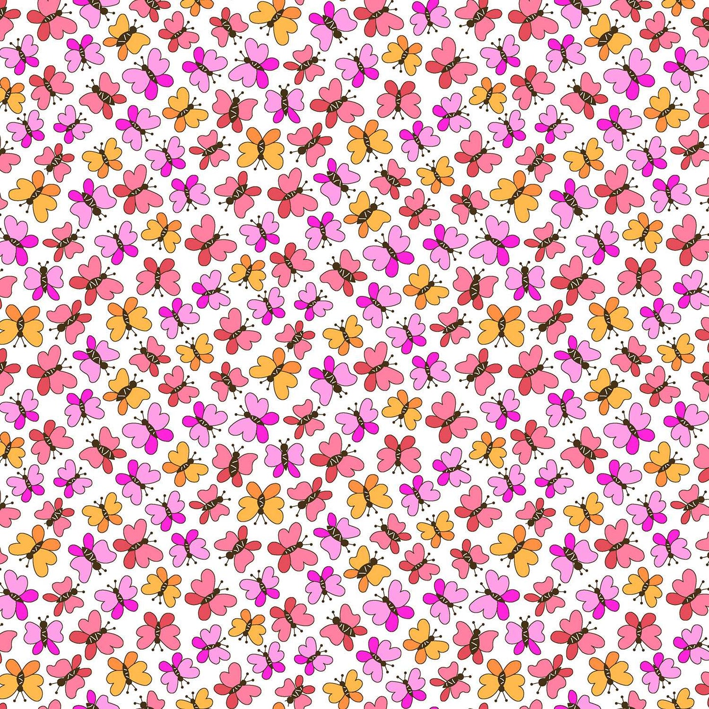 Flutter - Small Butterfly - Pink