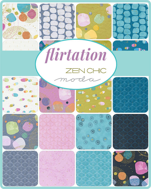 Moda Charm Pack - Flirtation Zen Chic