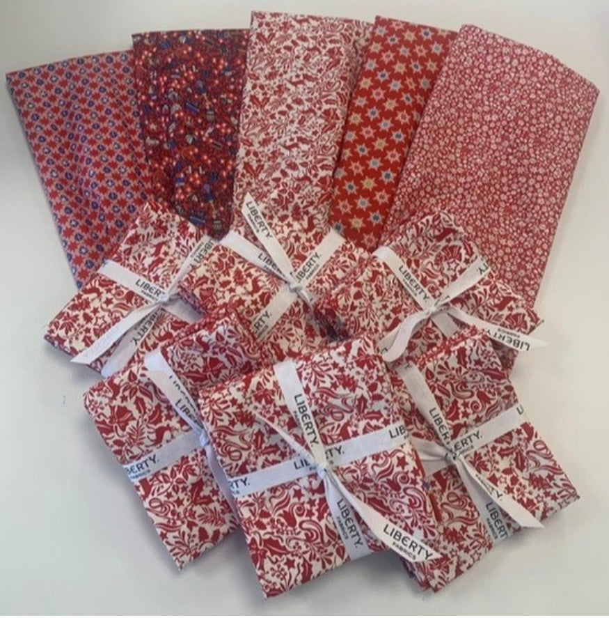 Liberty Christmas Fat Quarters