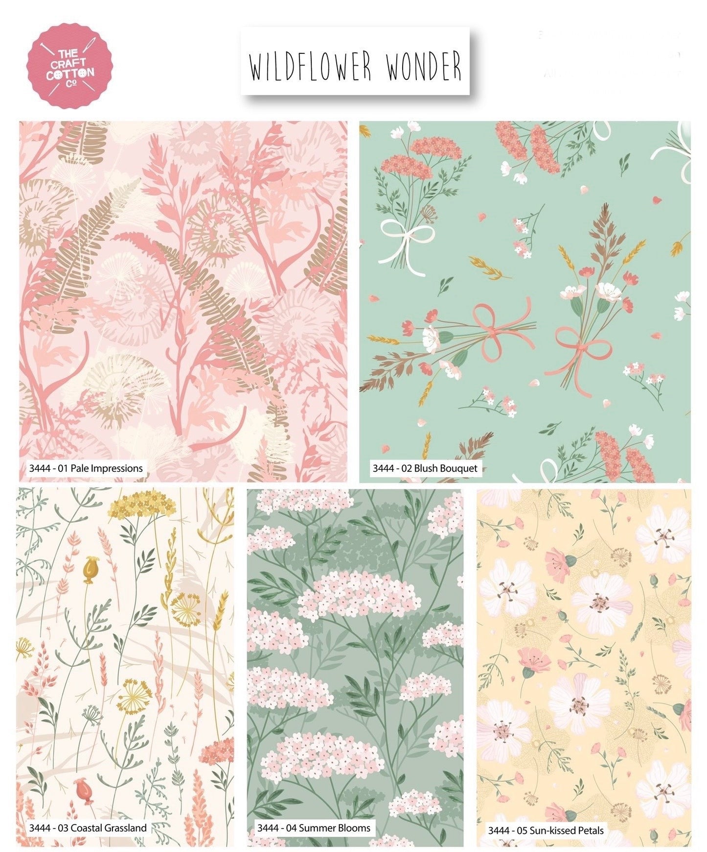 Wildflower Wonder Fat Quarter Bundle