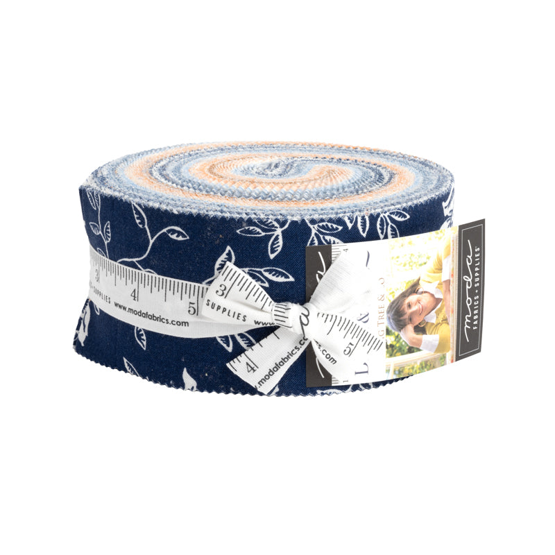 Moda Jelly Roll - Denim and Daisies