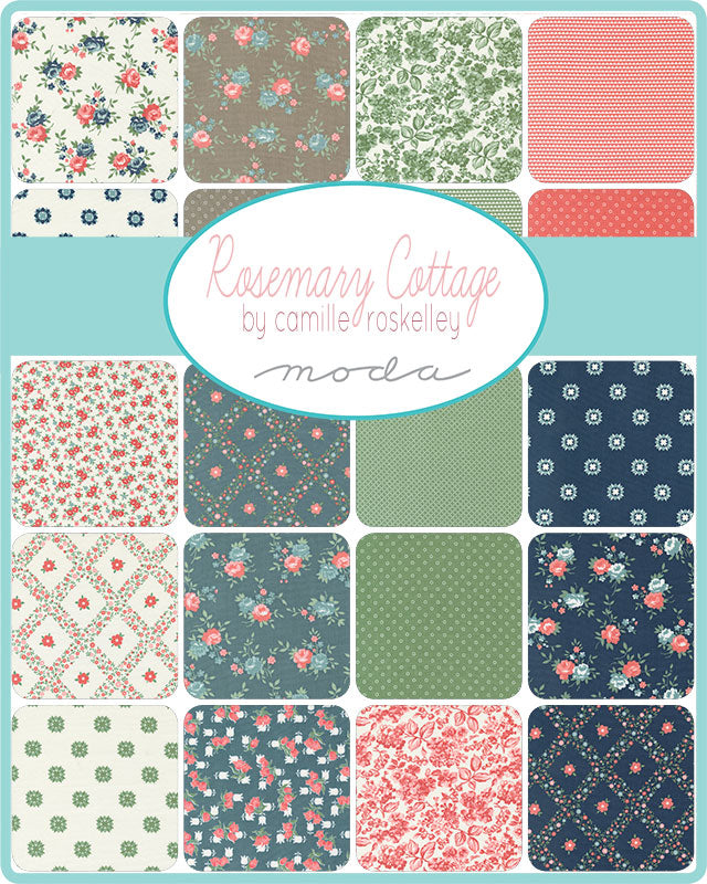 Moda Charm Pack - Rosemary Cottage