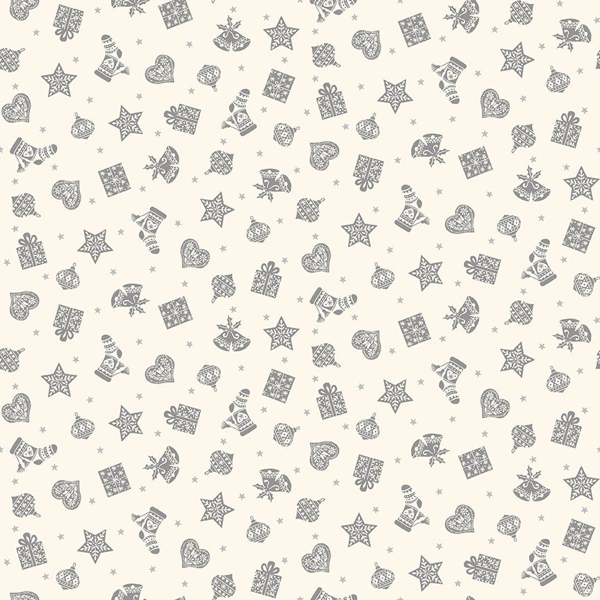 Christmas Scandi 2022 Grey Scatter