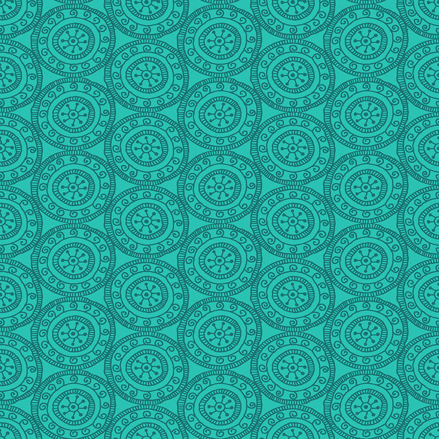 Henna - Medallion - Turquoise