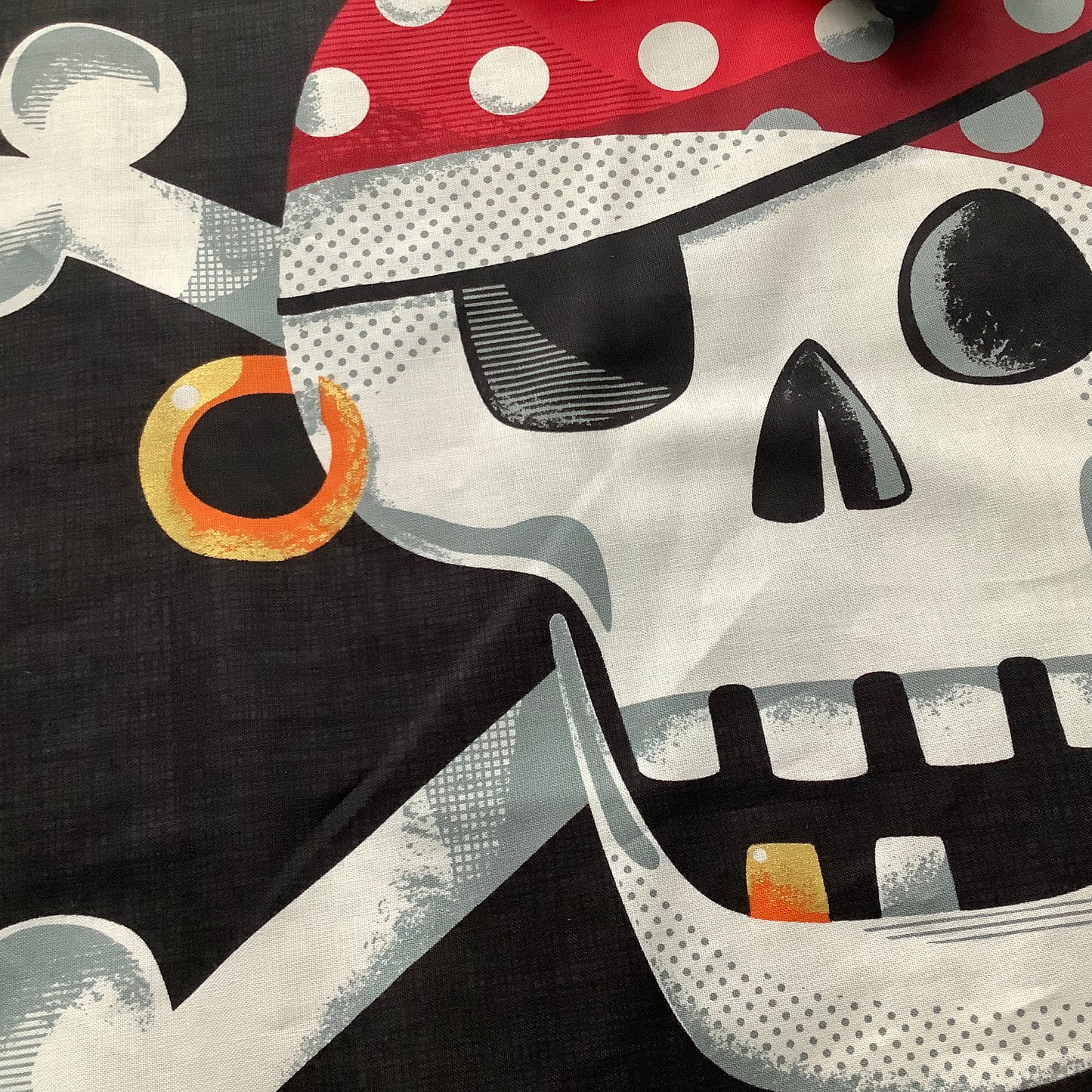 Skull and Crossbones Pirate Panel