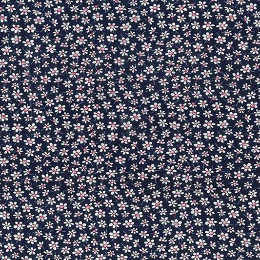 Ditsy Daisies - navy