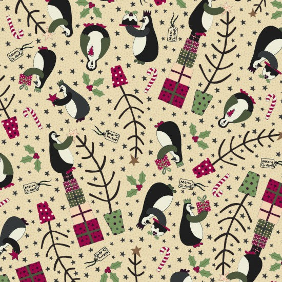 Christmas Penguins - 3 Wise Penguins