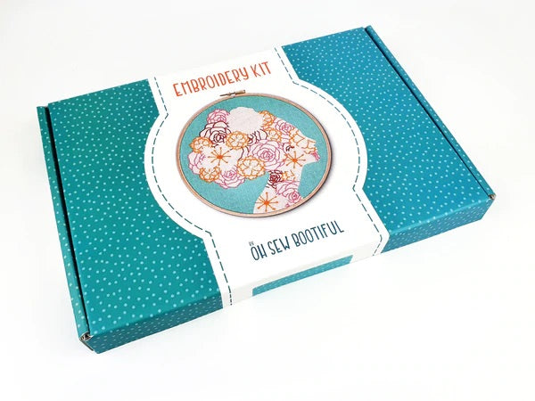 She Blooms Embroidery Kit