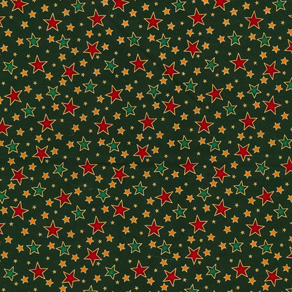 Christmas Stars - Green