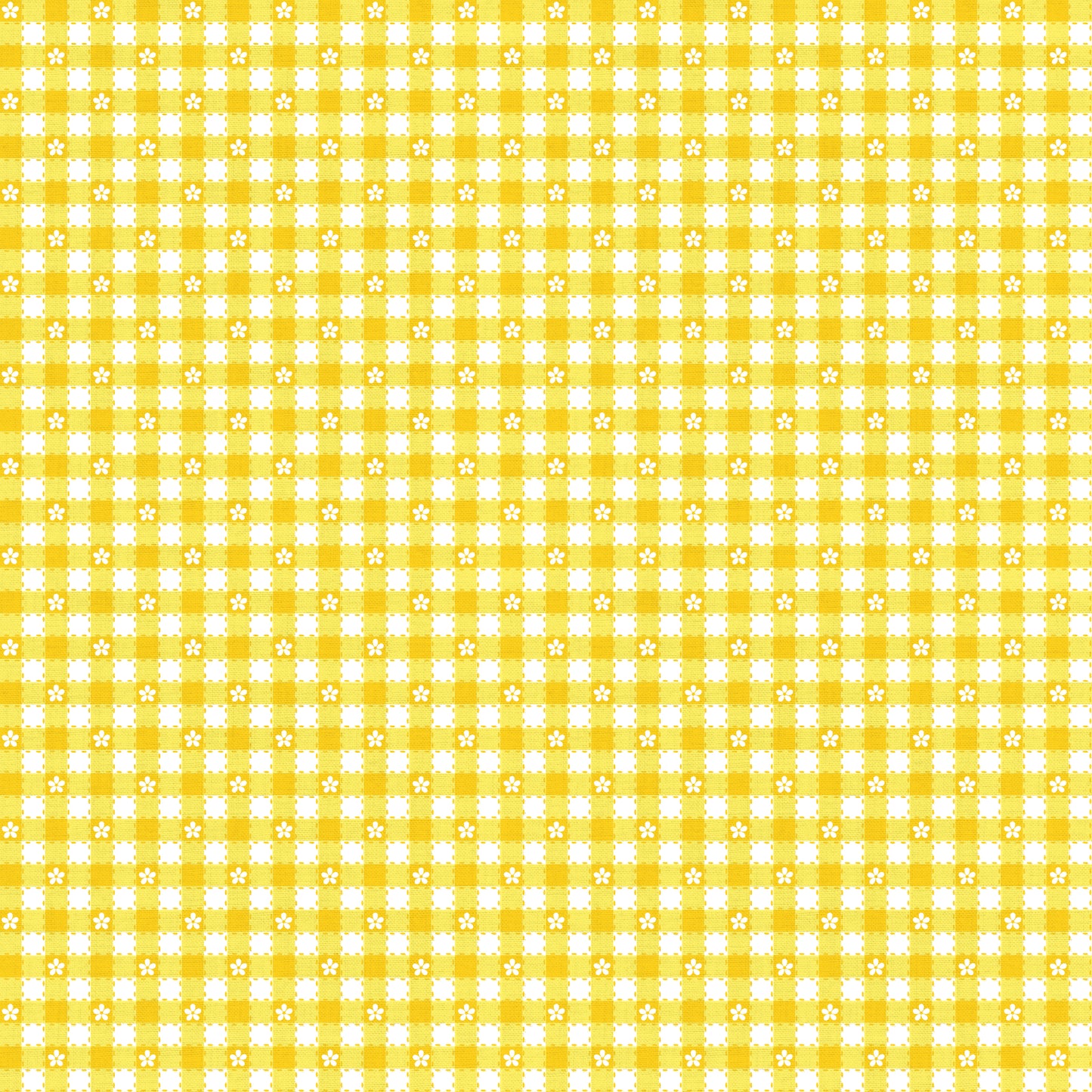 Summer Days - Yellow Gingham