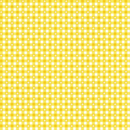 Summer Days - Yellow Gingham