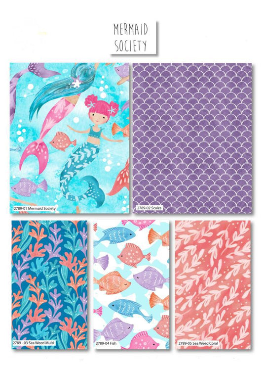 Mermaid Society Fat Quarter Bundle